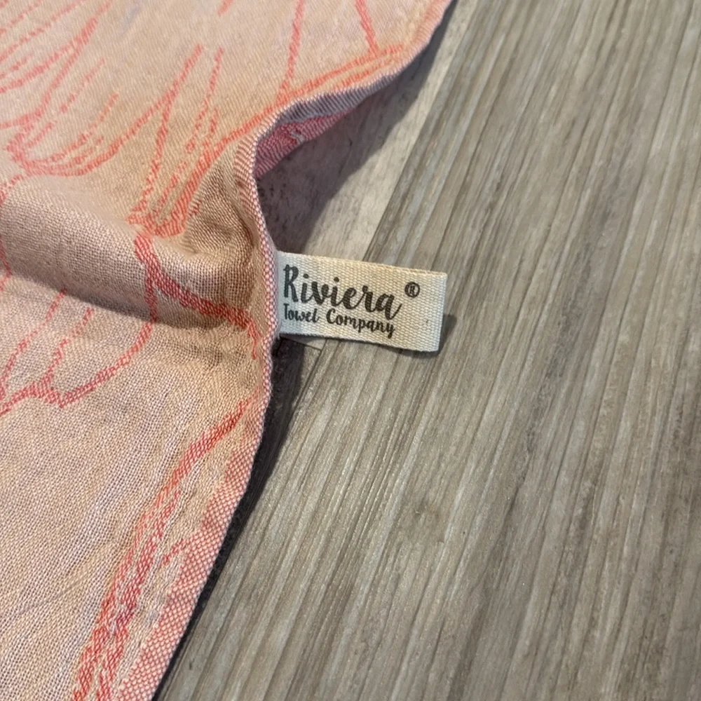 Riviera Towel Company Forever Young Pink Beach Towel